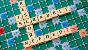 باری scrabble برای آموزش زبان انگلیسی