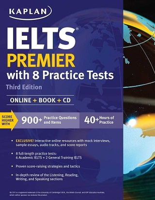 Kaplan’s IELTS Premier with 8 Practice Tests (ویرایش سوم)