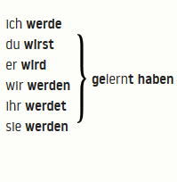 صرف فعل lernen (یاد گرفتن)؛ با قاعده