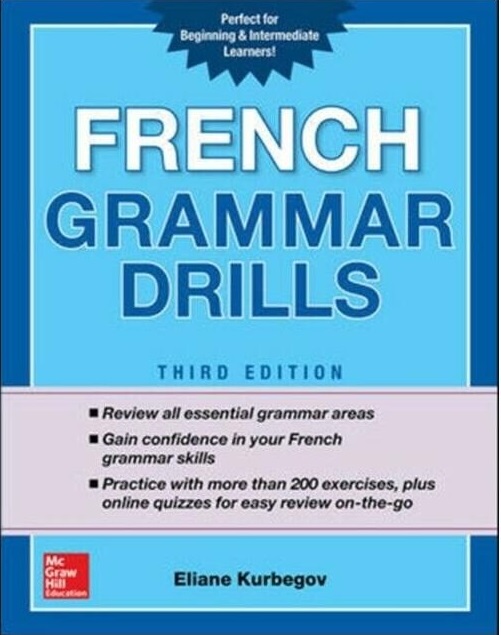 کتاب French Grammar drills