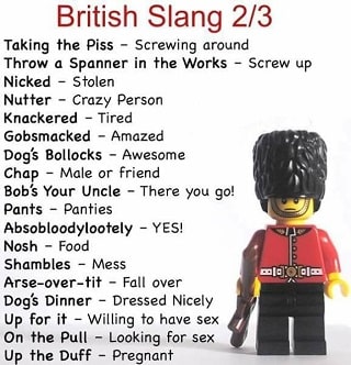 British Slang - 2