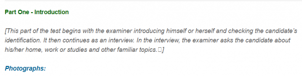 IELTS Speaking part 2