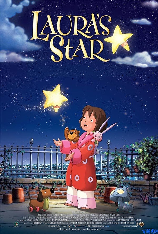 انیمیشن (“Lauras Stern” (Laura’s Star برای یادگیری زبان آلمانی