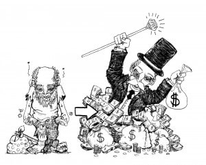 To go from rags to riches idiom in english