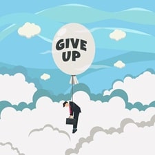 کاربرد فعل give up در انگلیسی
